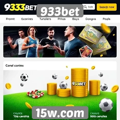 Promoções e bônus disponíveis no 933bet